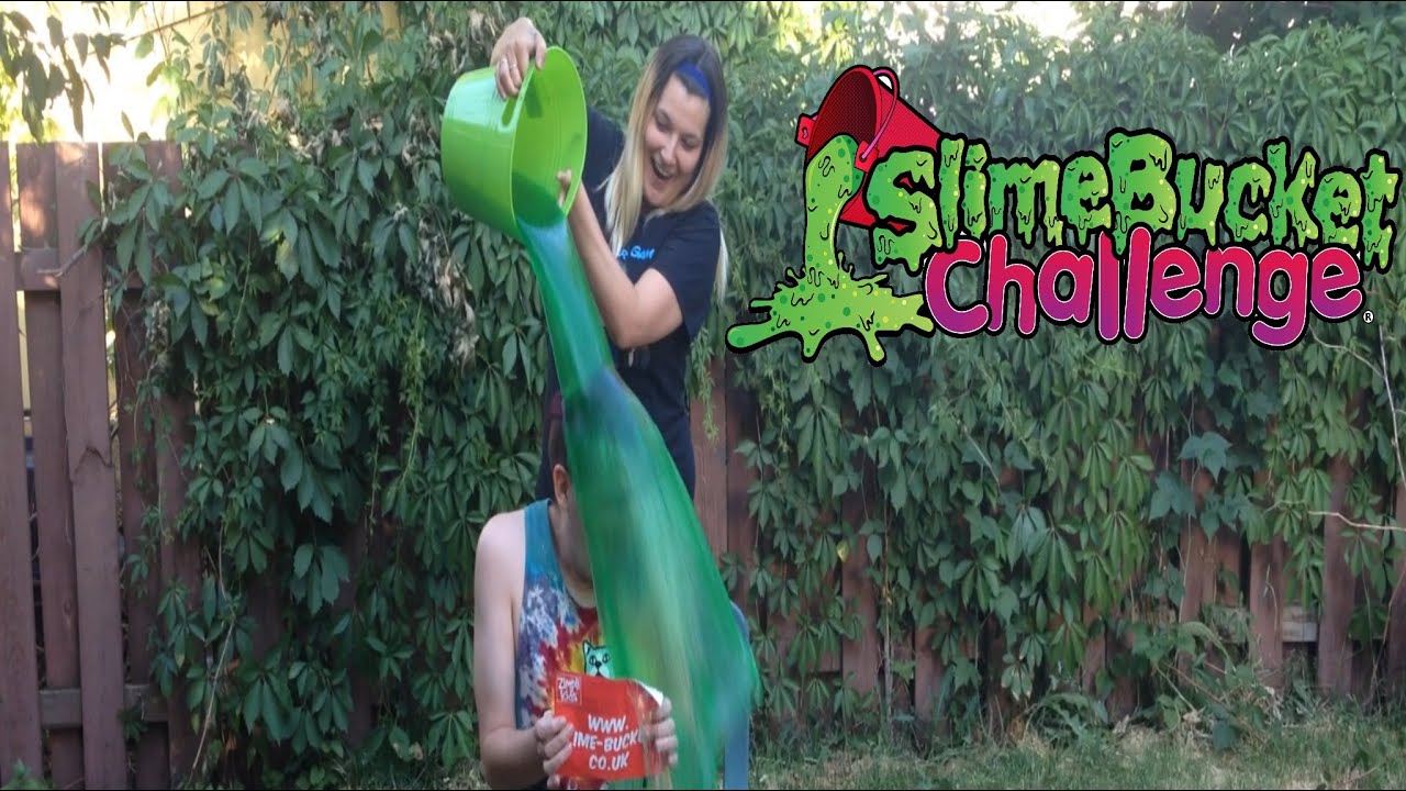 SLIME BUCKET CHALLENGE!