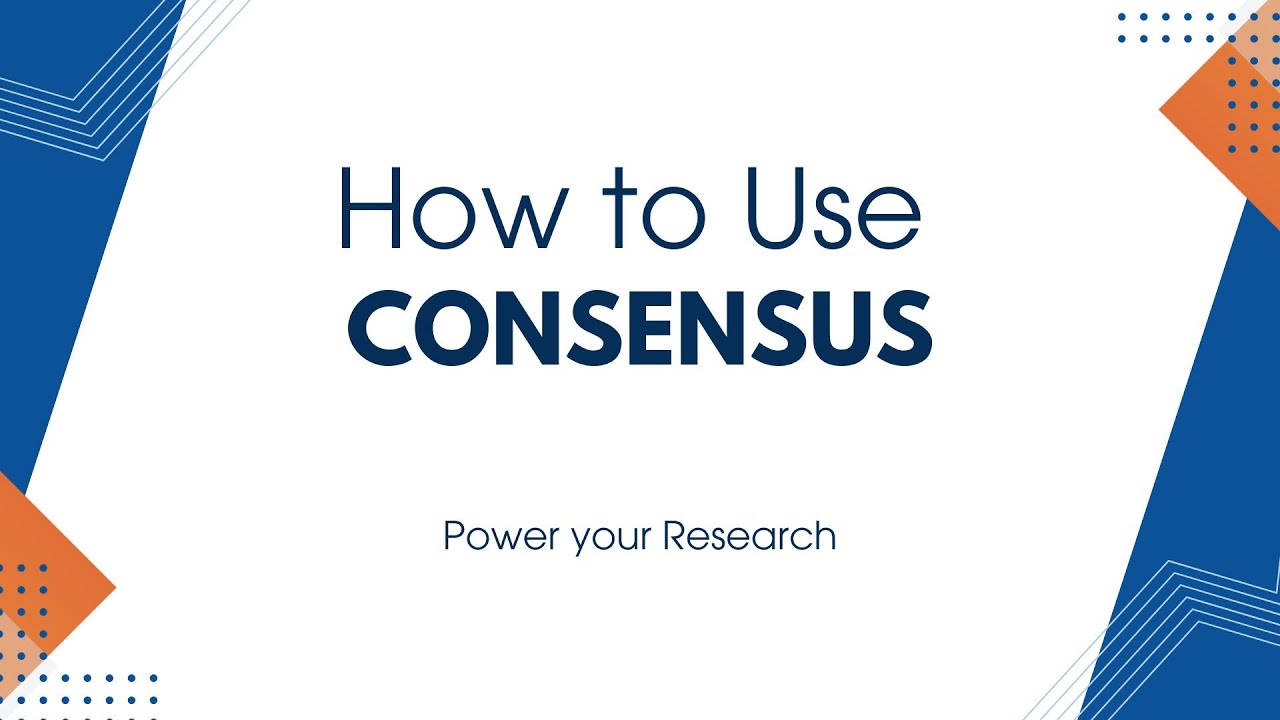 Stop Googling Research Papers! Use Consensus AI Instead