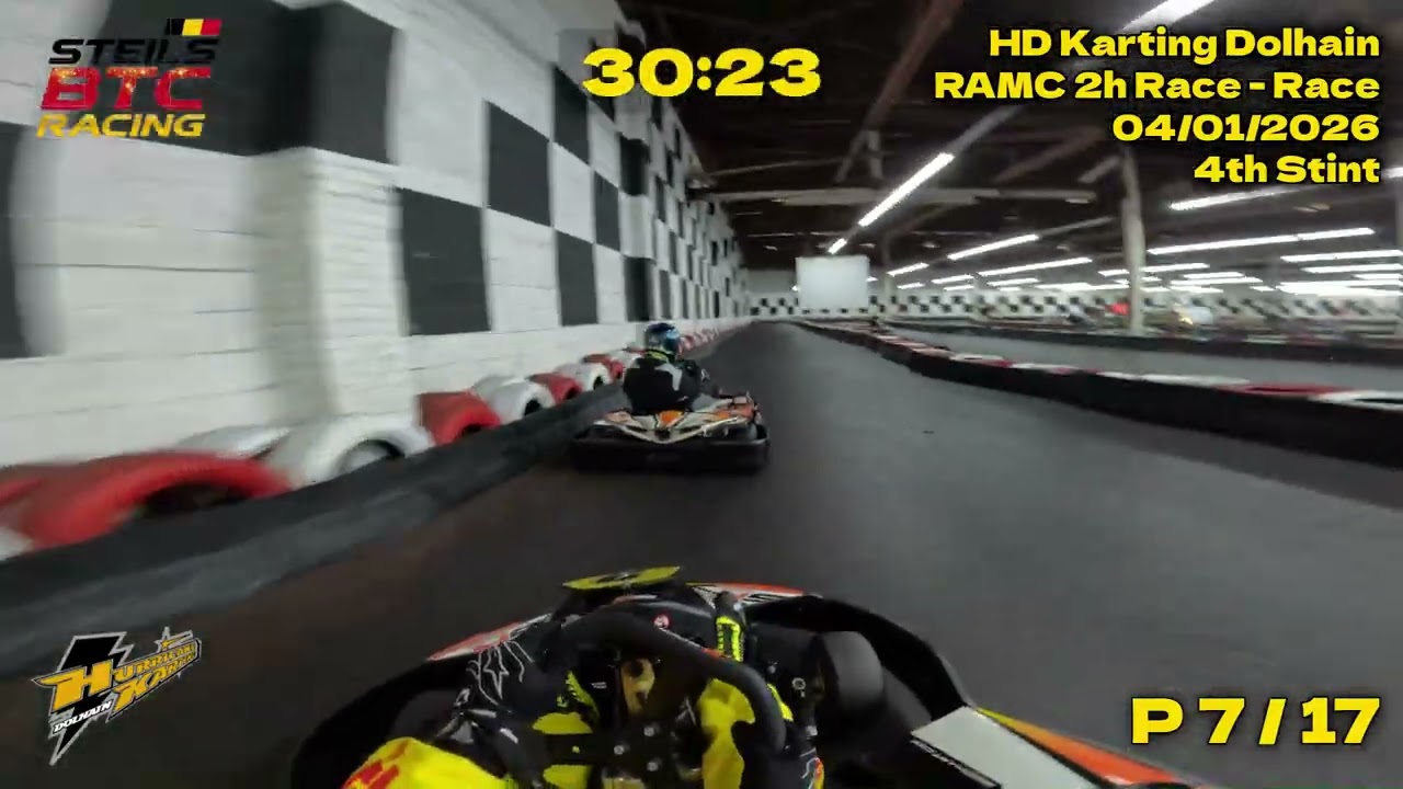 100 Jahre RAMC @HD Karting Dolhain  2h Team-Race - Stint 4  – STEILS BTC RACING