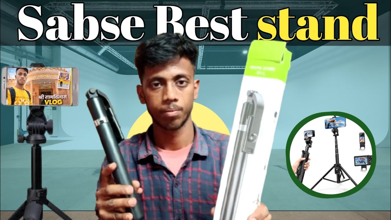 Day 81/100 - Sabse best stand for vlogging || under 500 rupees 
