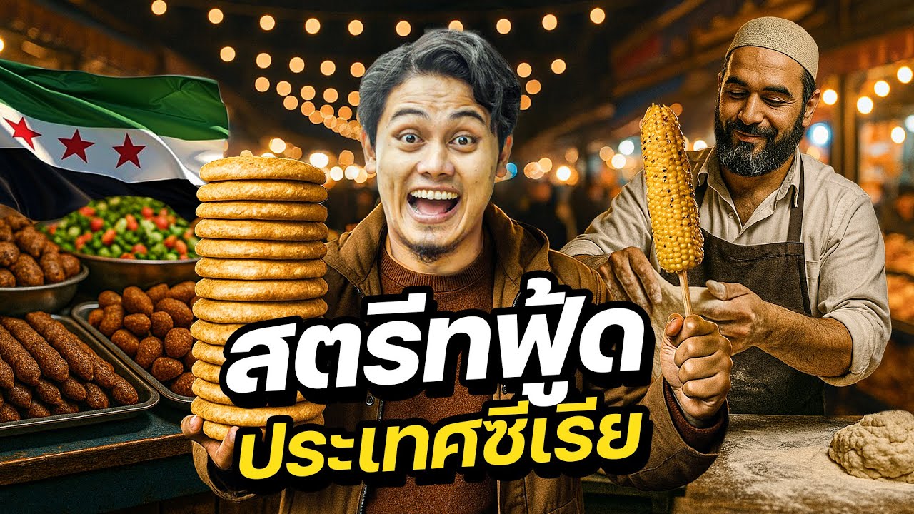 บุกสตรีทฟู๊ดประเทศแห่งสงคราม !! “เมืองที่ไม่มีใครกล้าเข้าไปถ่าย” | SYRIA