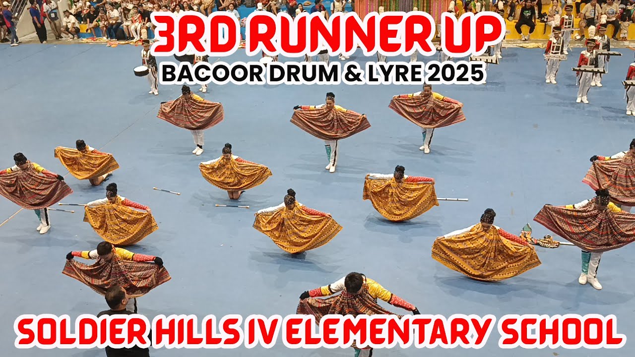 Soldier Hills IV Elementary School | 3RD RUNNER UP | Bacoor Drum and Lyre 2025 Drill Competition