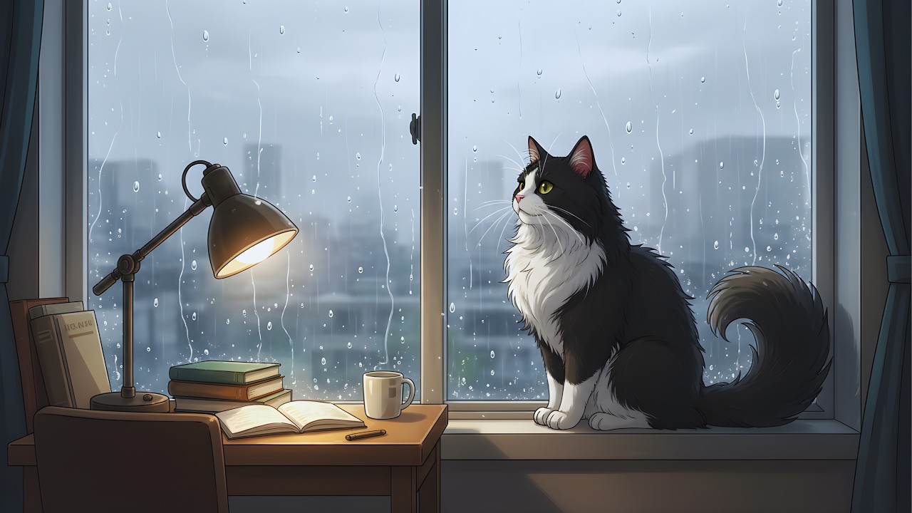 Rainy Window Lofi ☔ 2026 | Cozy Lofi Hip Hop & Rain Sounds for Focus