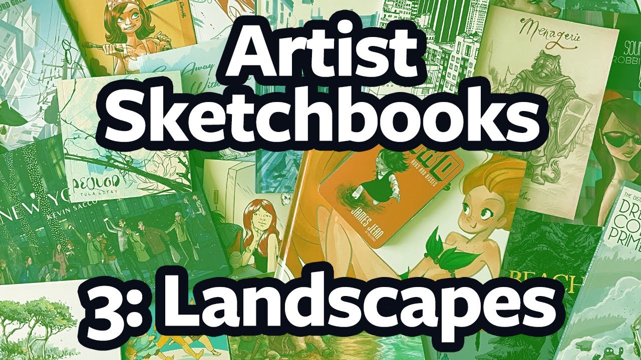 Collecting Artist Sketchbooks (3 of 4) - Room for Books Ep. 26