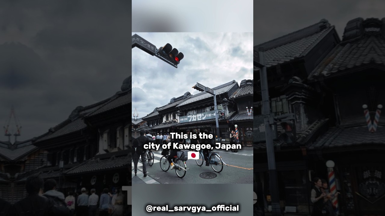 This is the city of Kawagoe, Japan 🇯🇵 Here, Pakistani citizens built an illegal mosque 😲#shorts