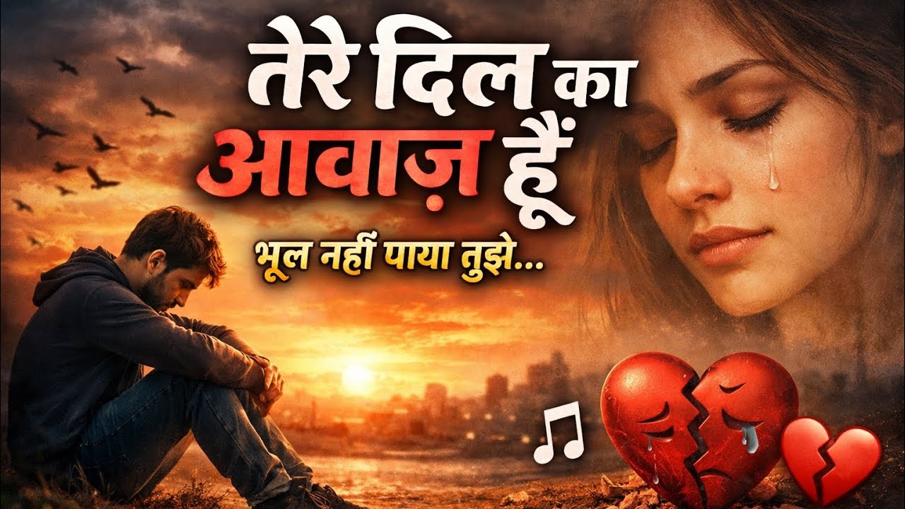 मैं तेरे दिल का आवाज़ हूँ 💔 | Heart Touching Sad Song | New Hindi Sad Song 2026