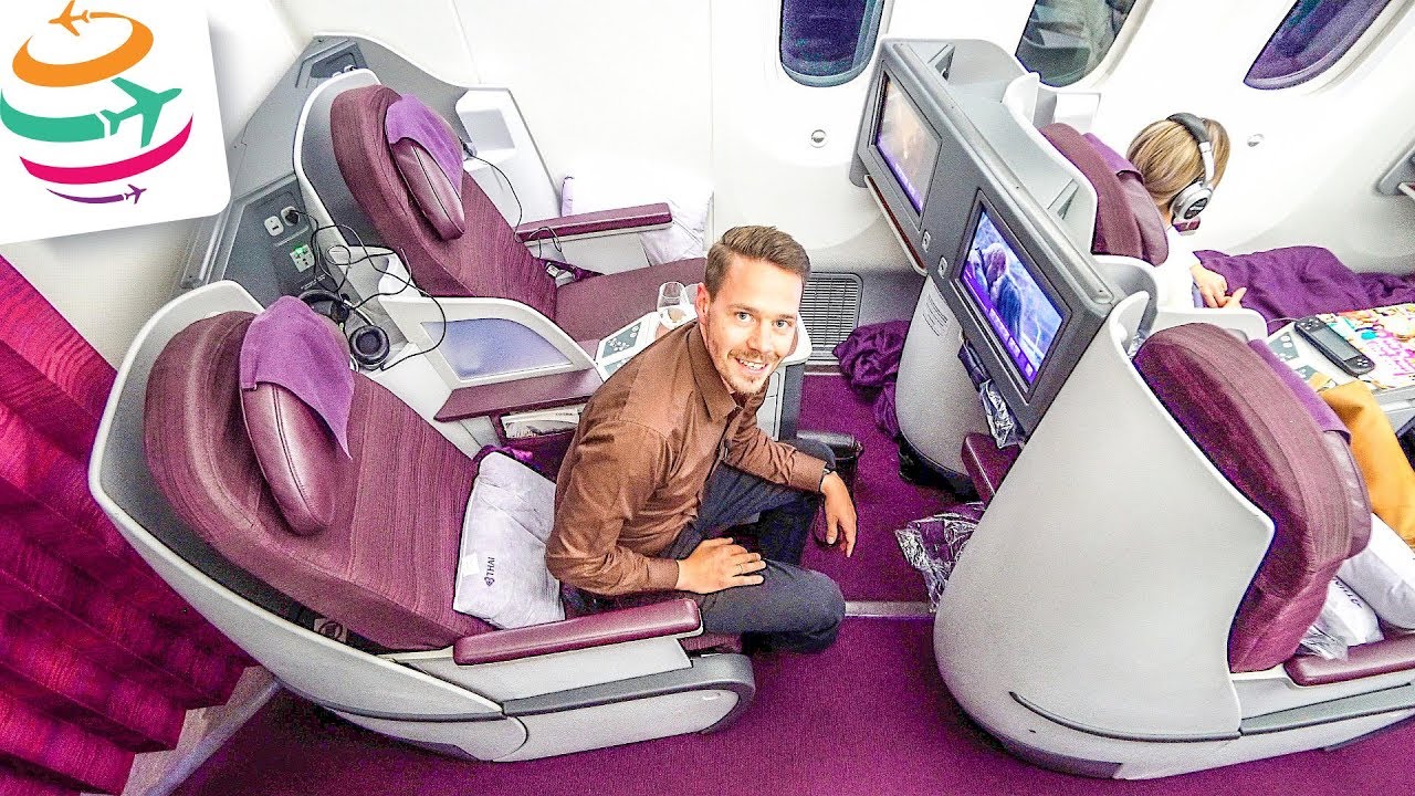 Thai Airways Royal Silk (Business Class) 787-8 | YourTravel.TV