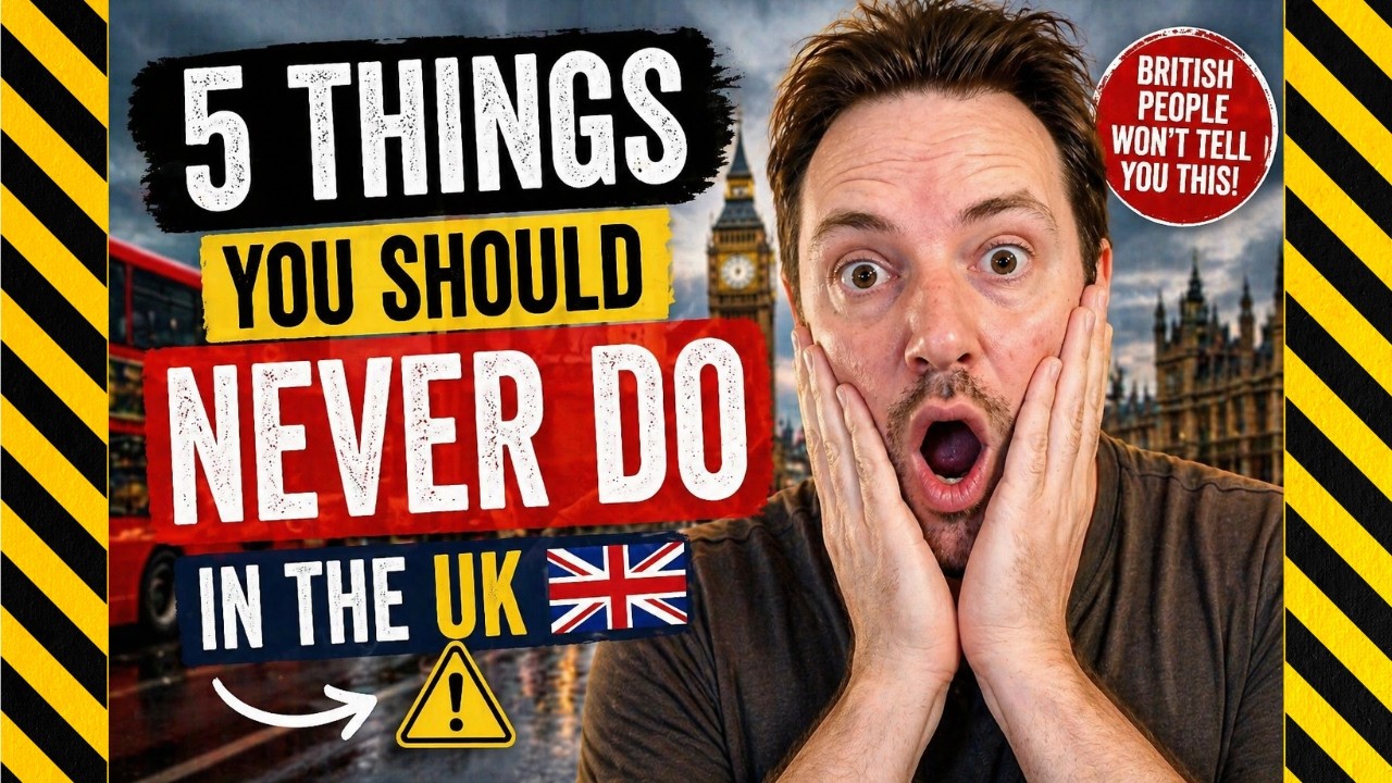 5 Things You Should NEVER Do in the UK | British Culture Explained