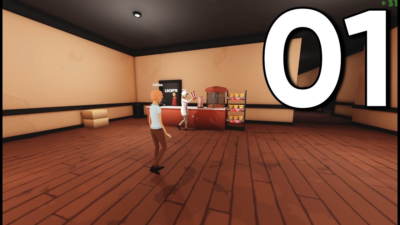 I OPENED A MOVIE THEATER WITH $0! Bad Idea - Ultimate Theater Simulator - EP 01