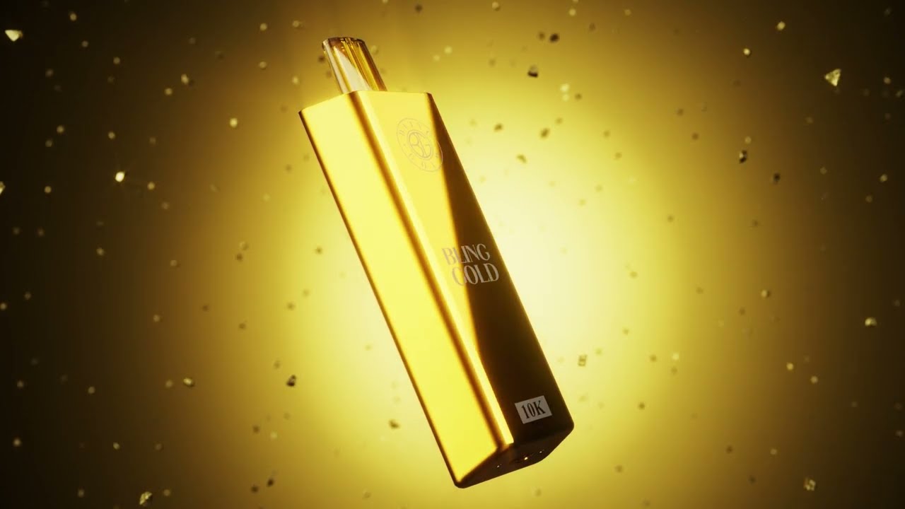 BLING GOLD VAPE 10000 PUFFS