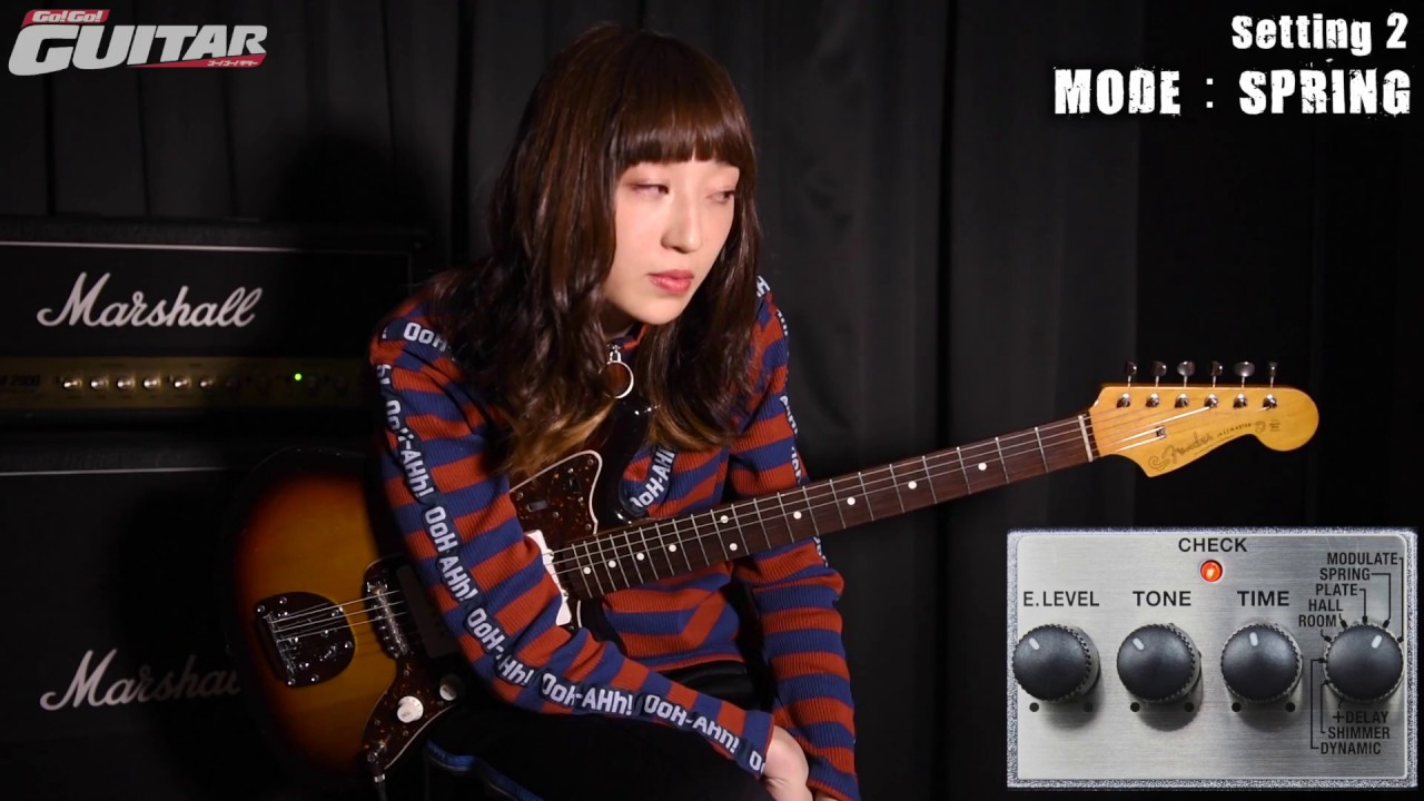 ねごと沙田瑞紀 × BOSS RV-6 Reverb（月刊Go!Go!GUITAR 18年2月号）
