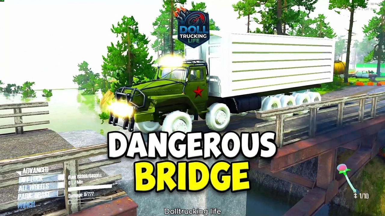 Part 6 - Trucks vs Extreme Speed Bumps! #mudrunner #spintires