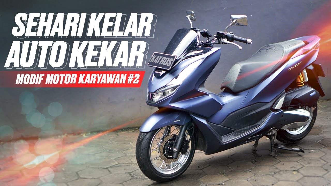 Modifikasi 1 Hari PCX 160 Punya Karyawan #AtenxNgulik