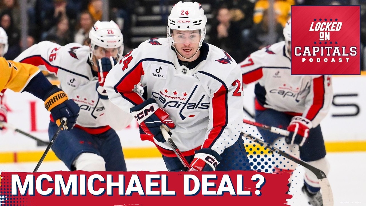 OFFSEASON SHOCKER: Capitals STRATEGIZE for a Massive Trade—Is Connor McMichael the Key Chip?