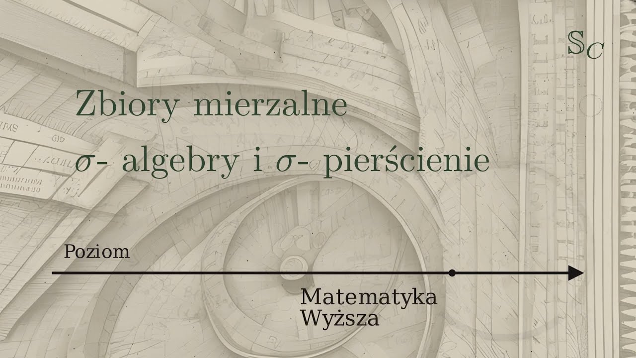 [TMiC] 1. Zbiory mierzalne. σ-algebry i  σ-pierścienie