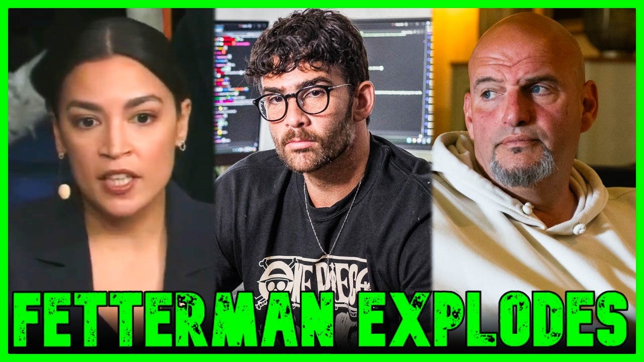John Fetterman ERUPTS On Hasan Piker & AOC In VIRAL MELTDOWN