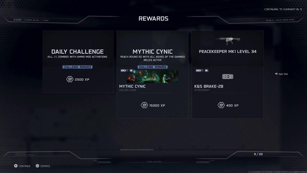 NEW MYTHIC CYNIC DARK OPS | ROUND 50 BLACK OPS 7 ZOMBIES
