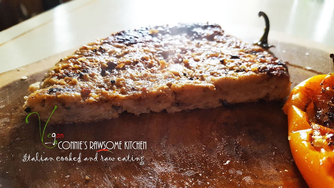 BEST VEGAN STEAK! SEITAN STEAKETTE | Connie's RAWsome kitchen