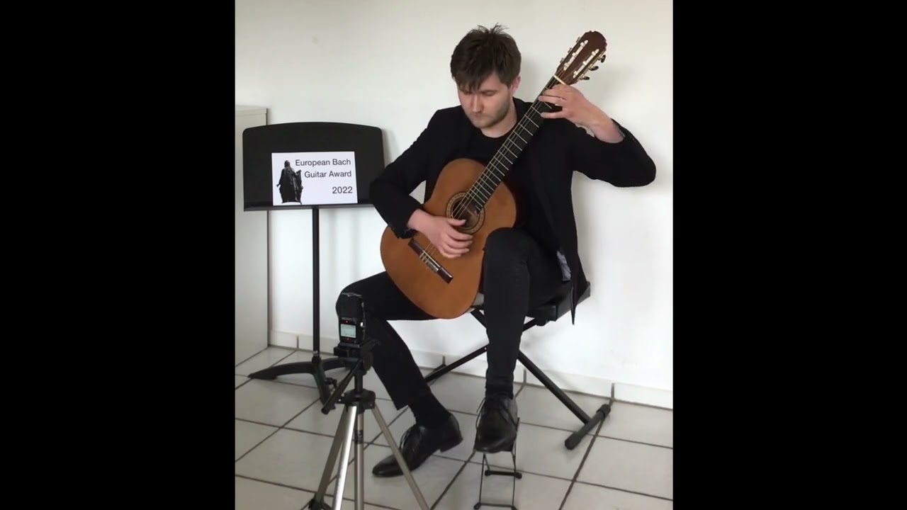European Bach Guitar Award 2022 - First Round - Dario Markulincic