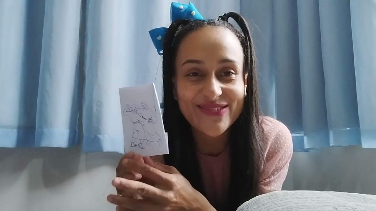 história bíblica infantil Jacó luta com o anjo do senhor.