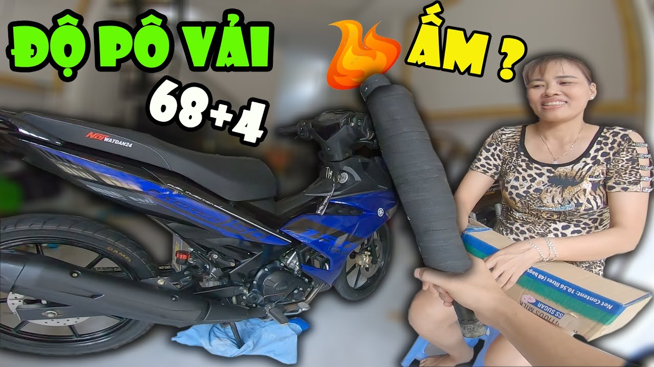 ToanBlack đ&ocirc; P&Ocirc; VẢI &acirc;m thanh  tr&ecirc;n EXCITER 68+4 sẽ như thế n&agrave;o?