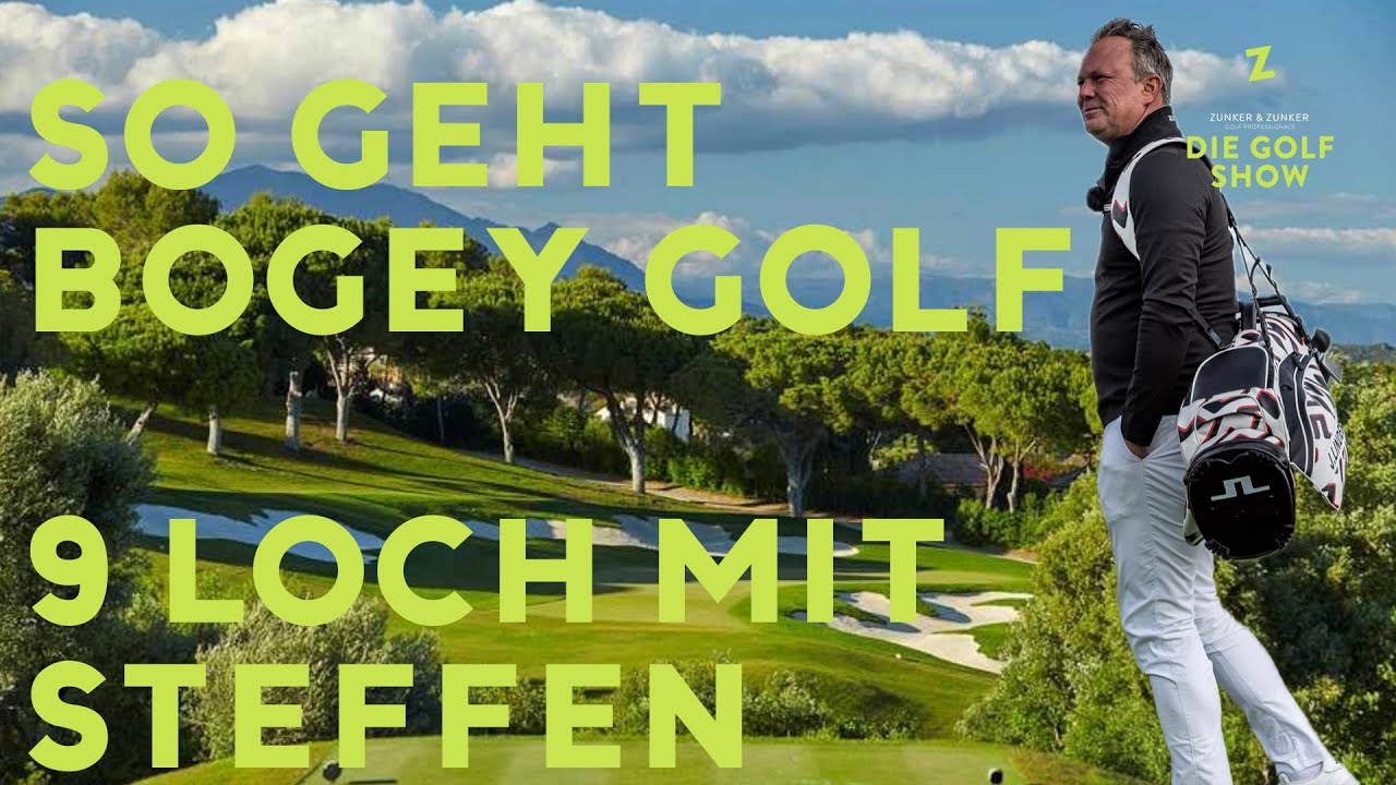 BOGEY GOLF : SO GEHTS - 9 Loch mit Steffen in Valderrama