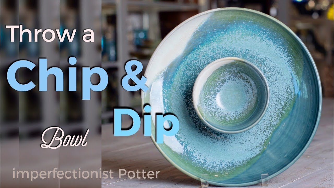 Throwing A Chip & Dip Bowl 🍻🧚🏻‍♀️ on Pottery Wheel 🎉🎉🥳