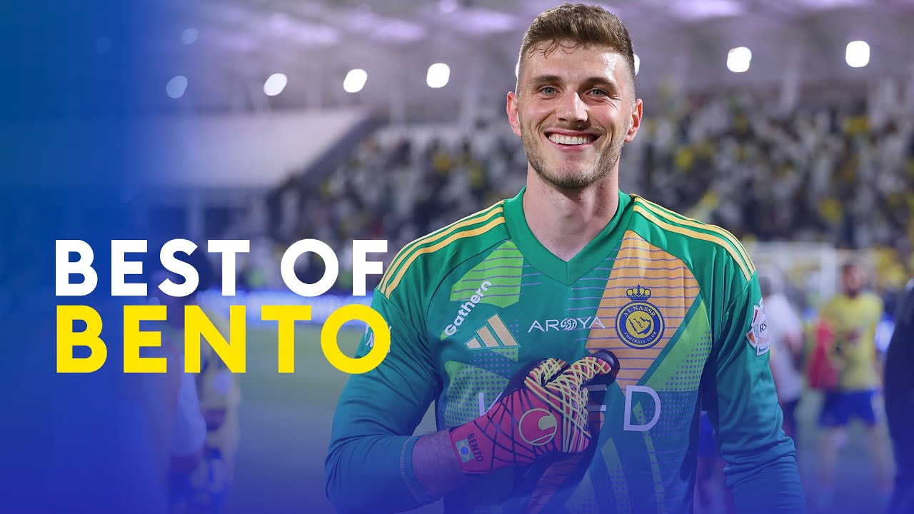 Bento in Action 2024 – AlNassr’s Safe Wall! 🌟 تصديات بينتو مع النصر في عام 2024