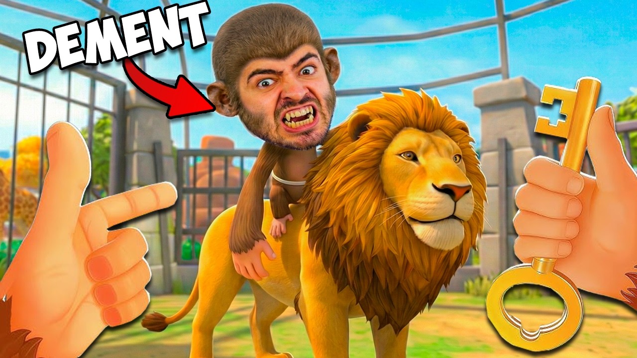 MAIMUTA SCAPA DIN ZOO!!!!