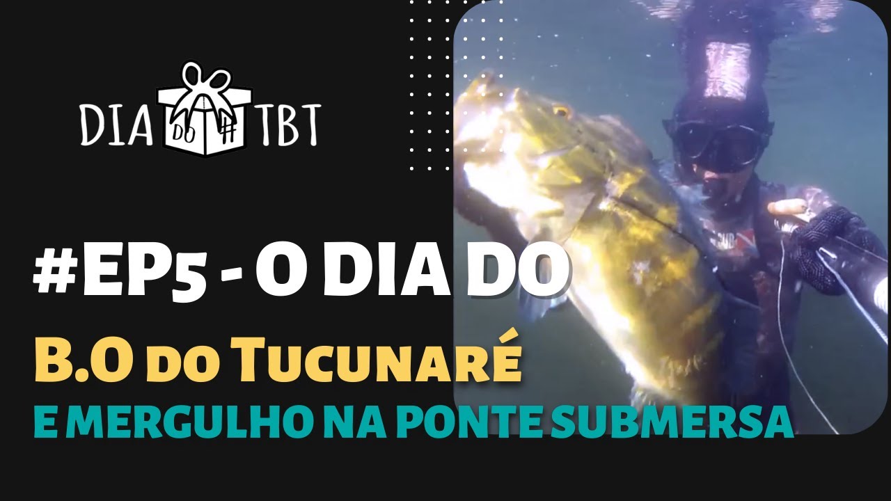 O Dia do B.O. do Tucunaré e Mergulho na ponde Submersa - Dia do TBT #Ep5