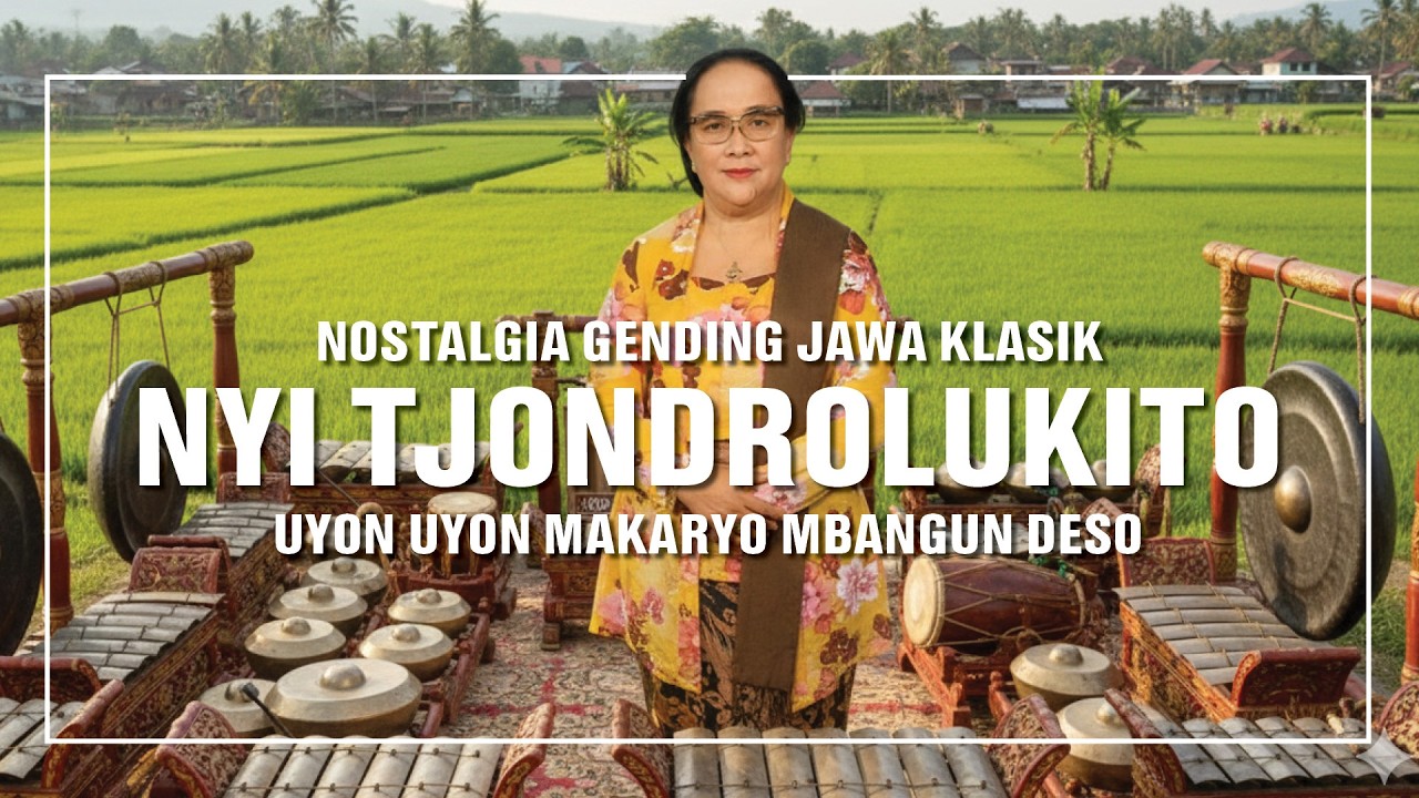 Nostalgia Gending Jawa Klasik Nyi Tjondrolukito • Uyon-uyon Makaryo Mbangun Deso