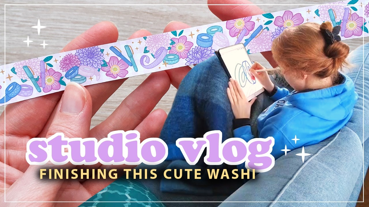 A week in my Creative Washi & Stationery Business 💘 STUDIO VLOG