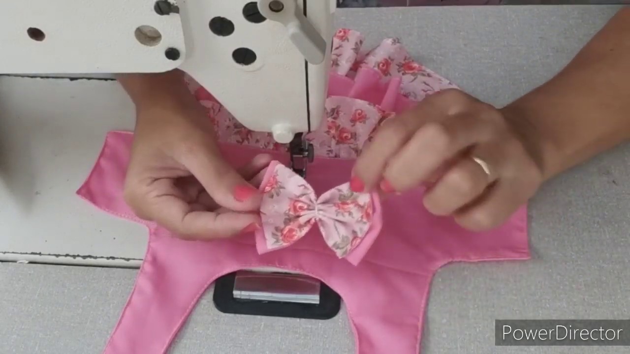 VESTIDO PARA PINSCHER 0 PASSO A PASSO