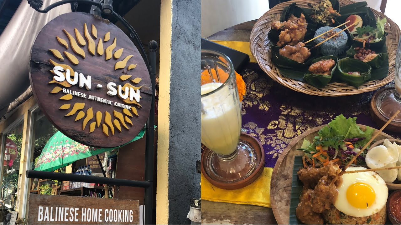 【SUN SUN WARUNG☀️】ウブドで大人気のワルン サンサンワルン ランチ UBUD,BALI ウブド,バリ