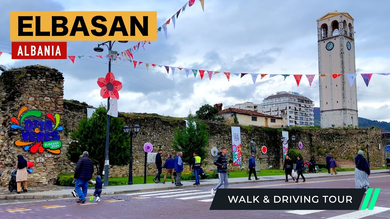 ELBASAN, ALBANIA - DITA E VERES 2024 - PREGATITJET PER FESTEN E DITES SE VERES 2024 [4K HDR]