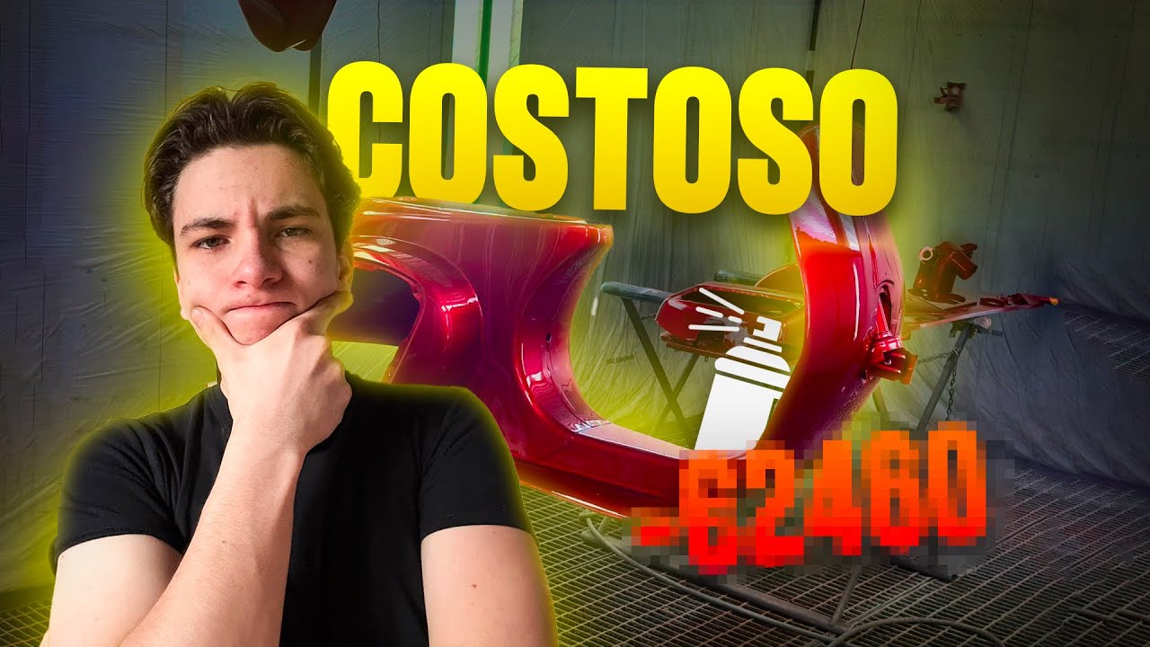 PERCHÈ VERNICIARE UNA VESPA COSTA COSÌ TANTO?