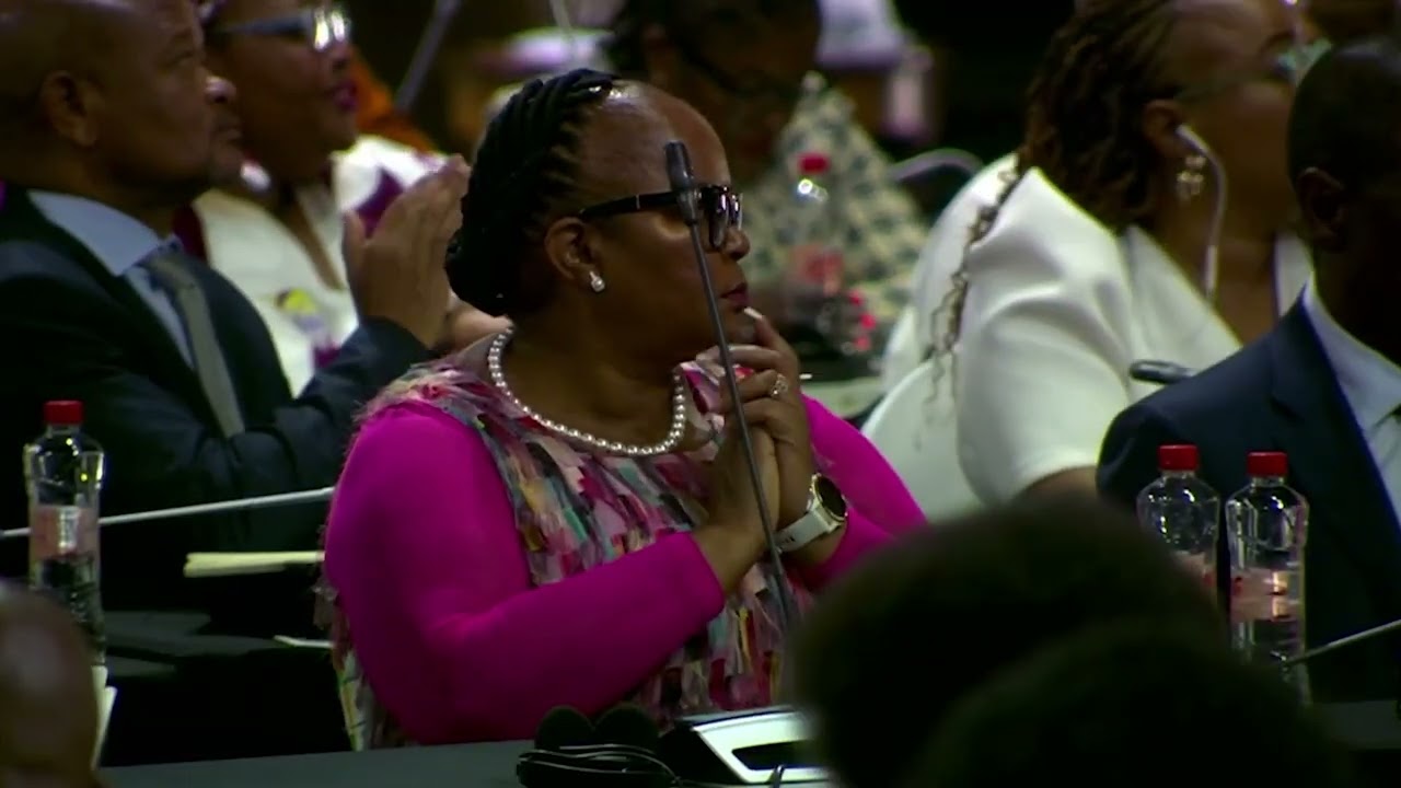 The Minister of Finance, Mr Enoch Godongwana tables the 2025 Budget in Parliament.