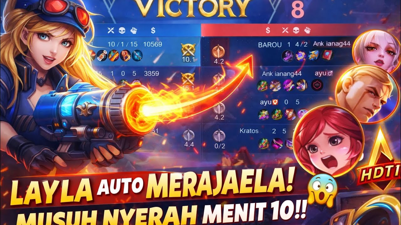 Musuh Nyerah Menit 10 😱 26–8 Tanpa Ampun!