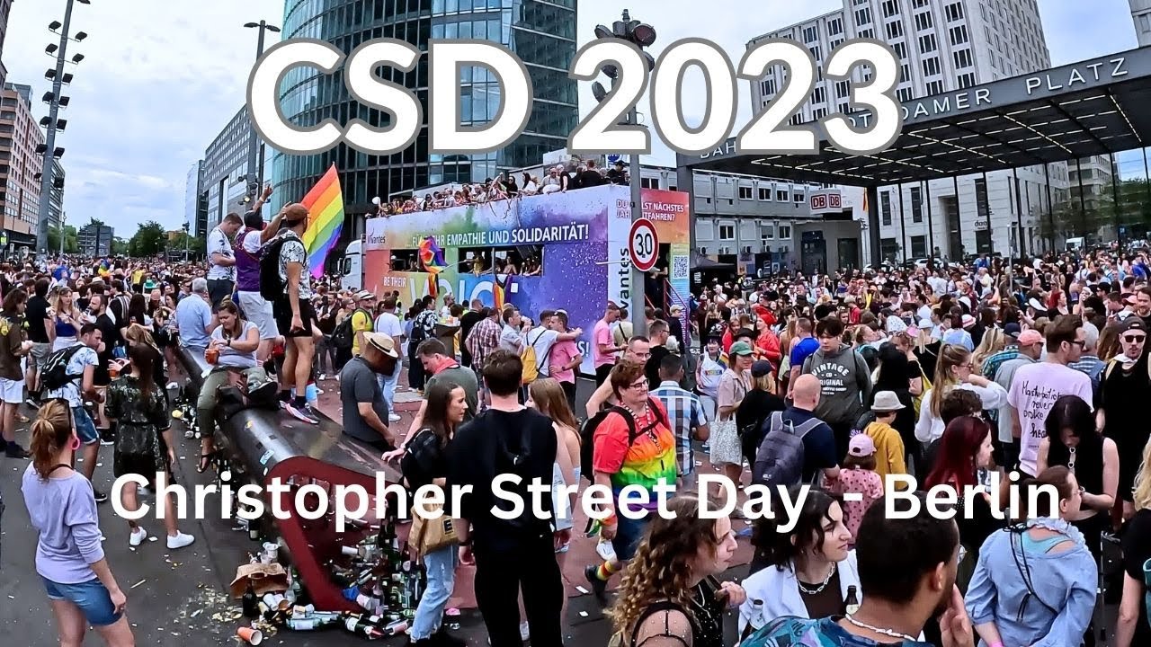 Christopher Street Day Berlin 2023 |Potsdamer Platz!