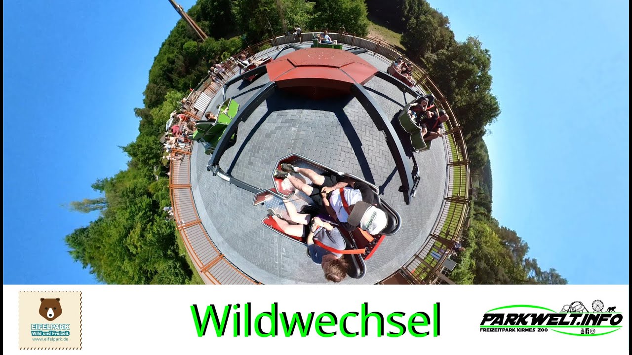 Wildwechsel - Eifelpark / POV 360&deg; Onride / www.parkwelt.info