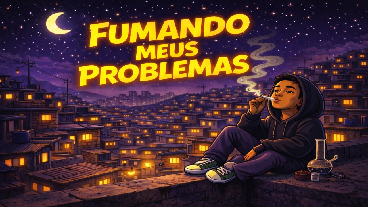 (Playlist) Fumando Meus Problemas 🍃 | Hip Hop, Trap Lo-Fi • Vibes 420 da Noite 🏙️
