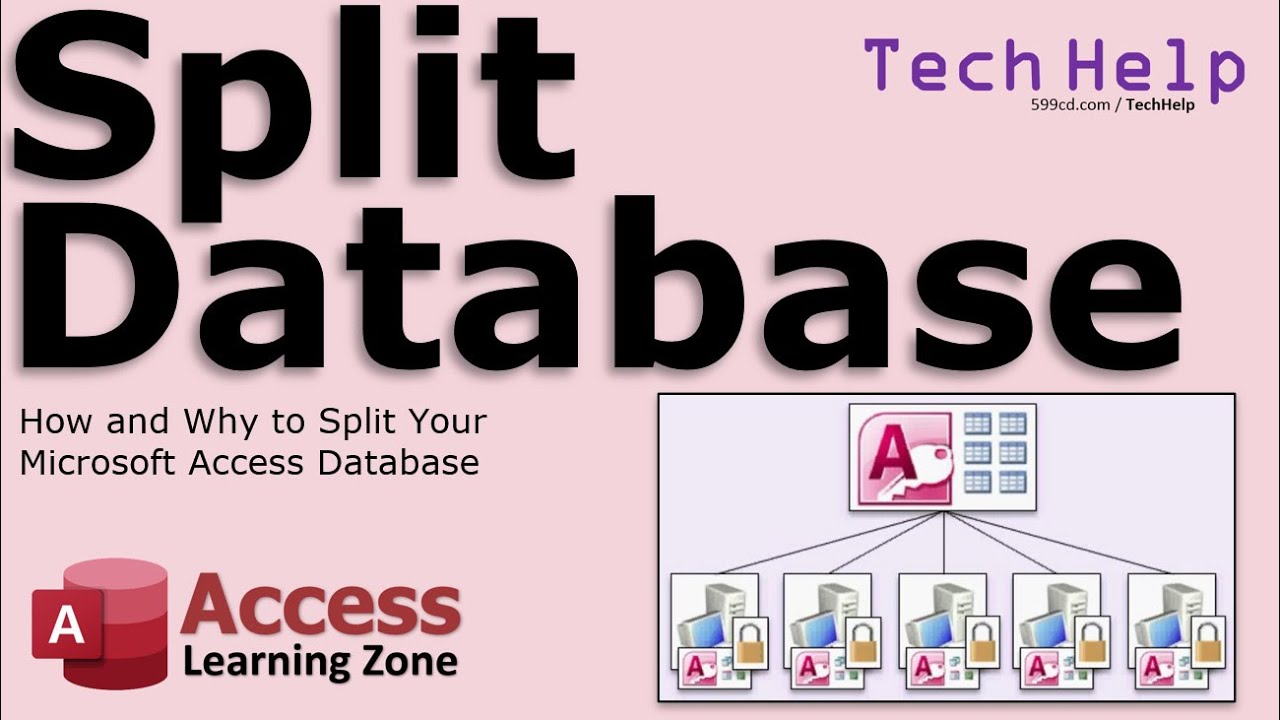 Как и зачем разделять базу данных Microsoft Access — связанная таблица, интерфейс, серверная част...