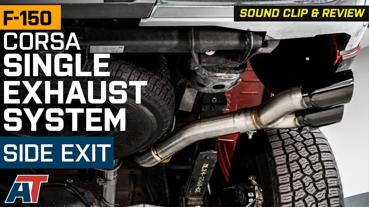 2021-2023 5.0L F-150 Corsa Performance Xtreme Single Exhaust System Review & Sound Clip