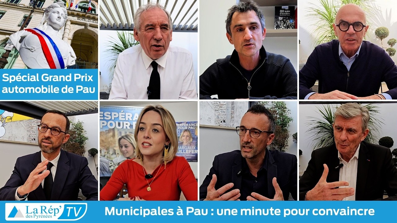 Municipales à Pau : la minute pour convaincre des candidats sur l’avenir du Grand Prix automobile