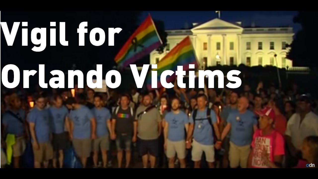 Orlando Shootings: Victims honoured with candlelight vigil outside White House