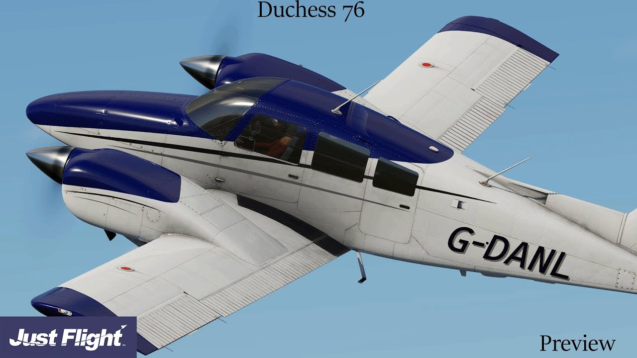 Live Just Flight Duchess Model 76 Xplane12 First Look.