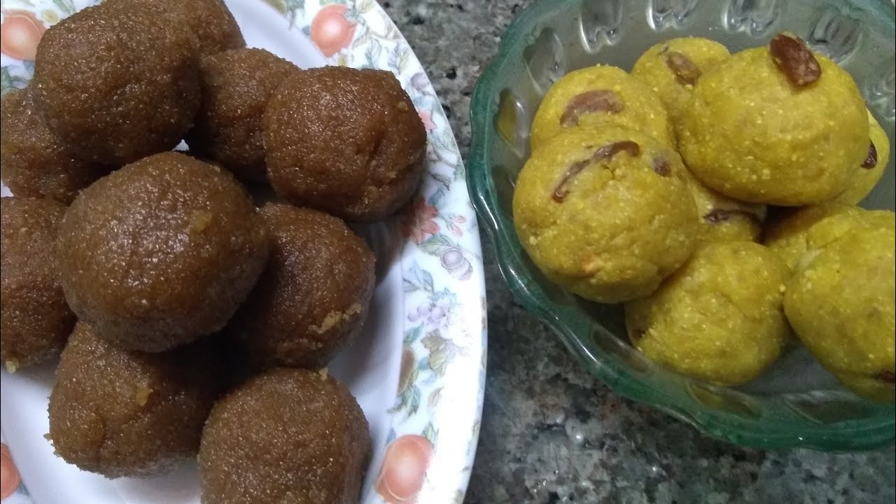 ತಂಬಿಟ್ಟು ಉಂಡೆ-2 ವಿಧಾನ.2 types of Healthy Laddoo.