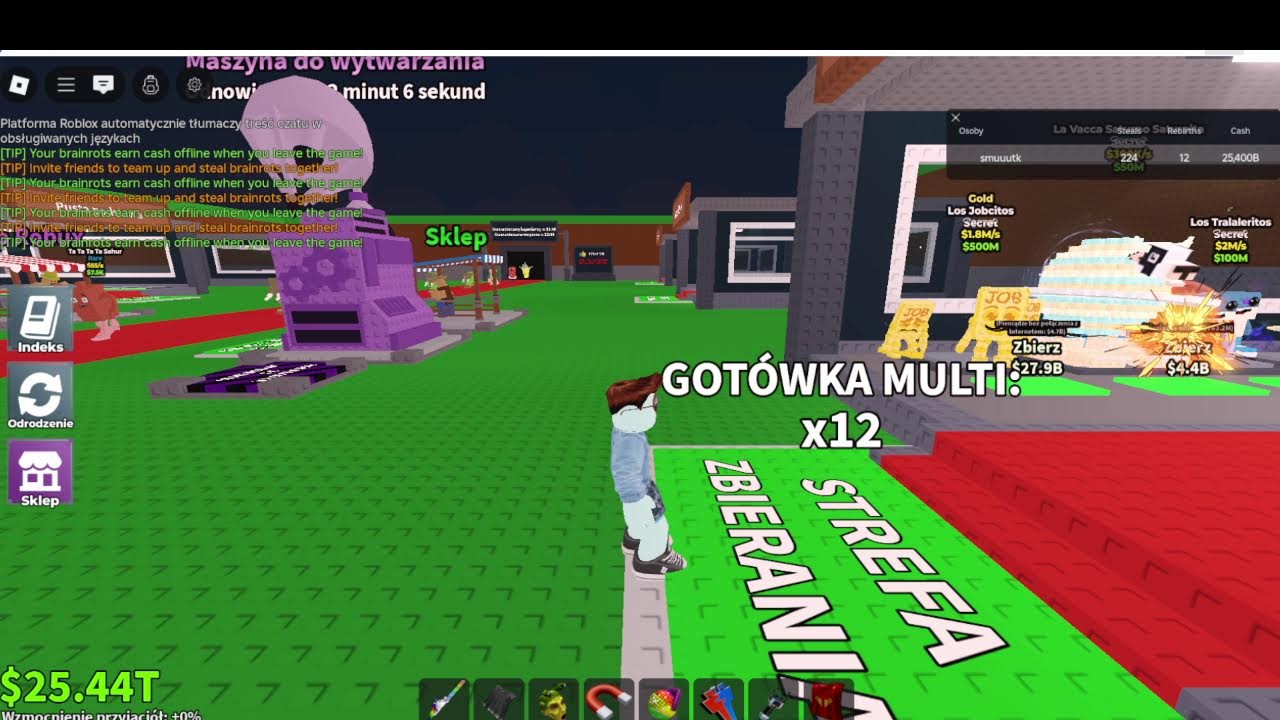 Gramy sobie w roblox