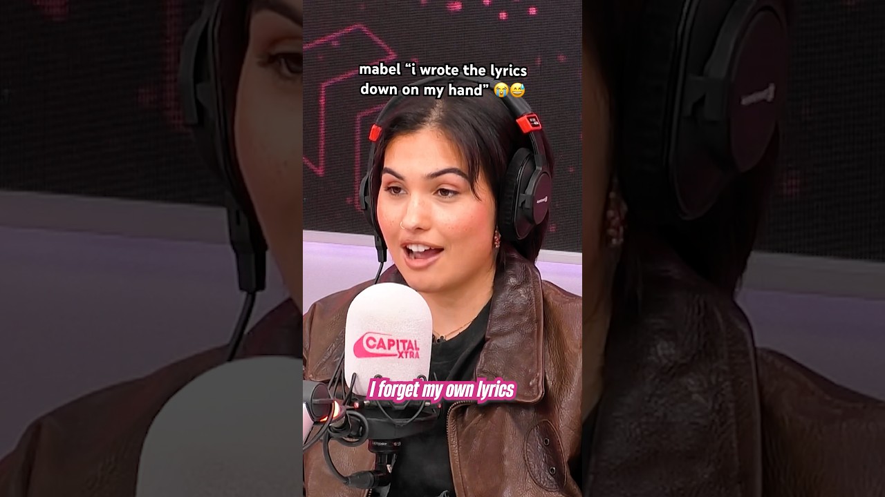 how #mabel remembers her lyrics 🤣🥹