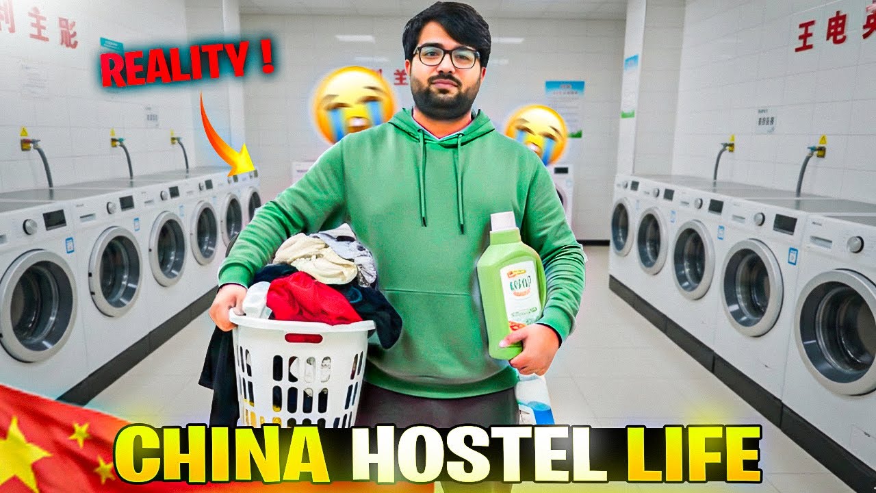China Hostel Laundry Reality | MBBS China | Yangtze University